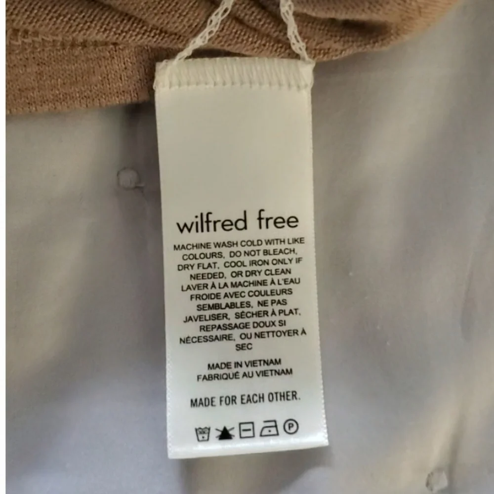 SOLD- WILFRED FREE• LYNX• Long Sleeved Adjustable Top  #Clay Argil #Lynx - Picture 11 of 12